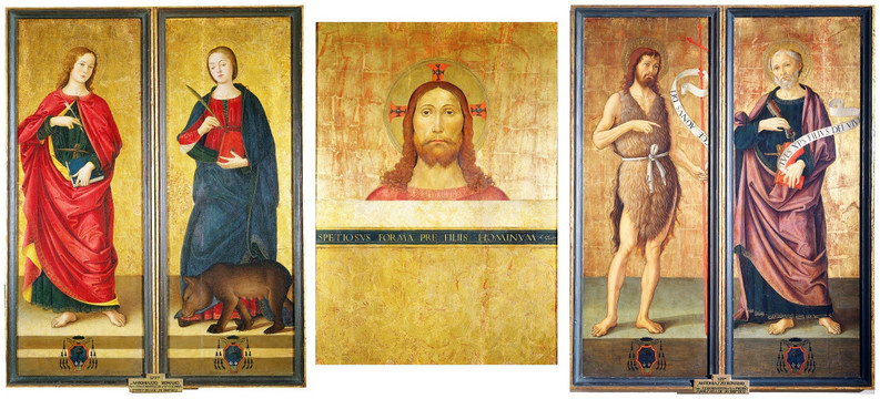 欧式宗教人物壁画