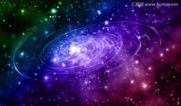 漩渦星系 星空