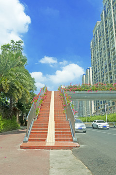 漳州的天桥阶梯