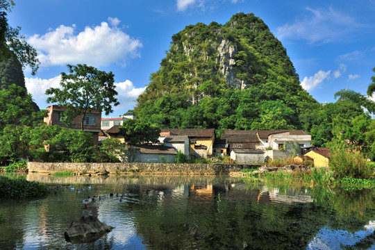 广西风光 山水田园