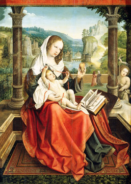 耶稣圣母欧式人物油画