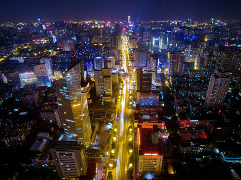 福州五四路夜景