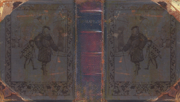 破舊 仿古 書盒封面