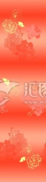 家紡窗簾印花圖案床上用品花紋