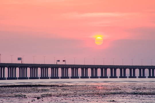 日落 夕阳