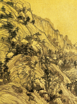 黃公望 富春山居圖 局部