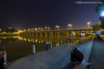 江西省抚州市文昌大桥夜景