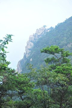 大山风景 山峰 蒙山风景