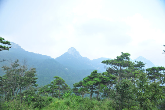 蒙山风景 大山风景 秀美蒙山