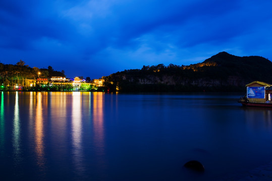 阆中古城 南津关夜景