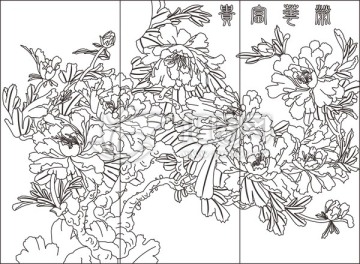 榮華富貴牡丹