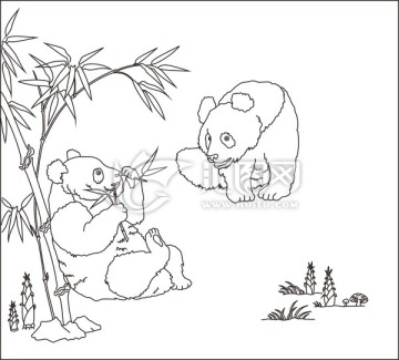 竹子熊貓