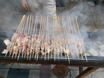 新疆羊肉串