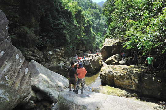 户外运动 河道