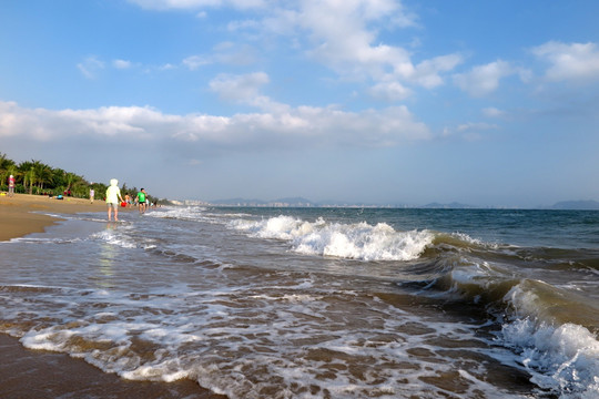 三亚湾海边风光