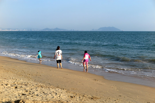 三亚湾海边风光