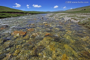 高原河流 高原溪流