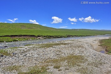 高原河流 高原溪流