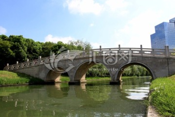 苏州 独墅湖 拱桥