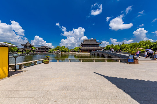 周庄 全福讲寺 全福讲寺全景图