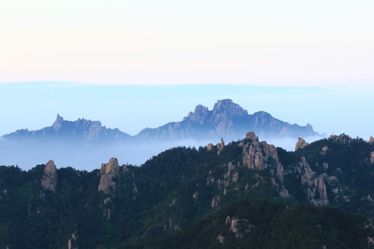 崂山 仙山 云海