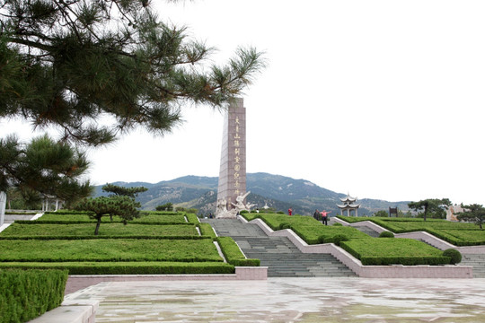 大青山纪念碑 红色教育基地