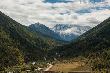 雪山垭口