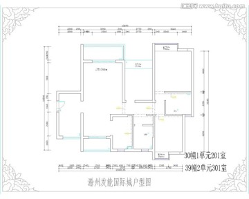 滁州發(fā)能國際戶型圖