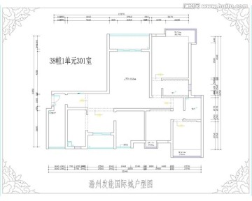 滁州發(fā)能?chē)?guó)際戶型圖