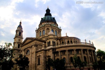 匈牙利布达佩斯城市街景