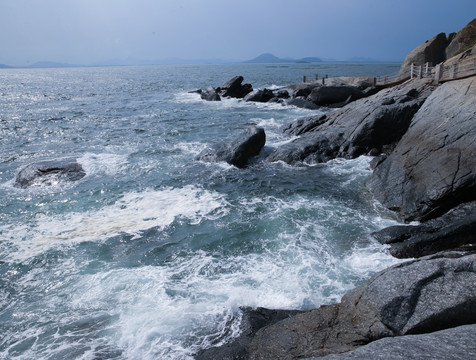 青洲岛 海浪