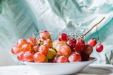 静物摄影 水果 葡萄