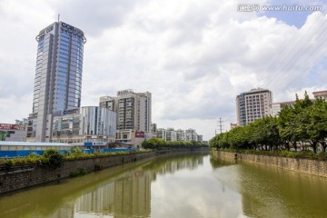 广东省江门市天沙河水系