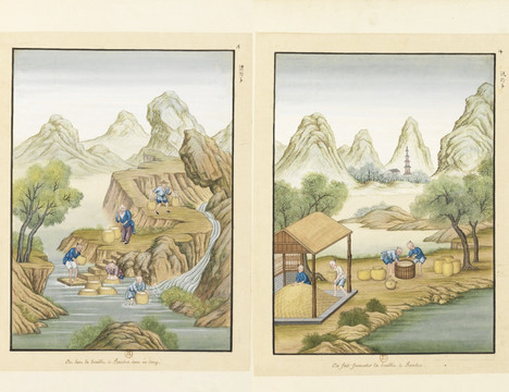 古代勞動場景