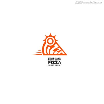 PIZZA披萨外卖LOGO