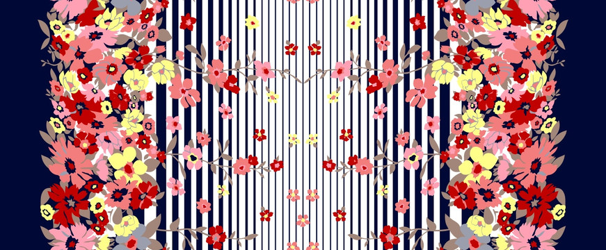 雙邊定位花