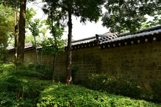 韩国景福宫城墙