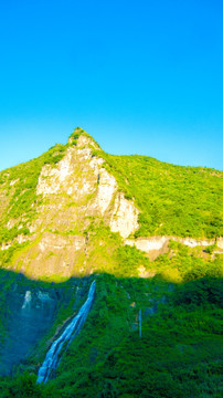 山峰 青山