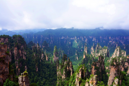 张家界 山水风景