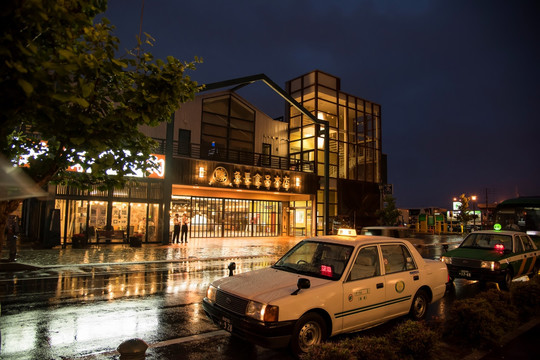 金森仓库建筑群店铺夜景