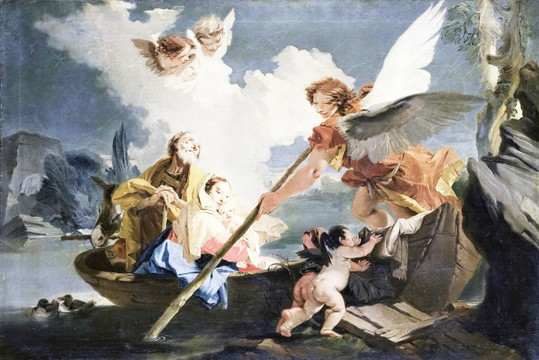 欧式天使油画 神话油画
