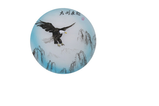 大鵬展翅 國(guó)畫(huà)