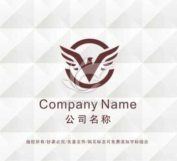 鹰LOGO设计