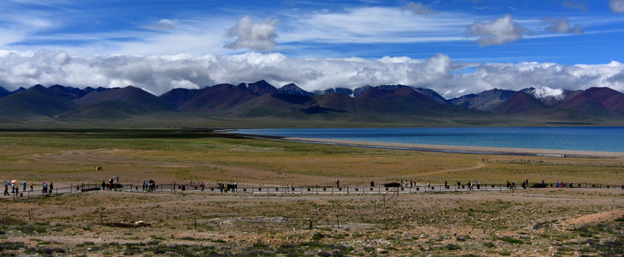 西藏高原圣湖纳木错