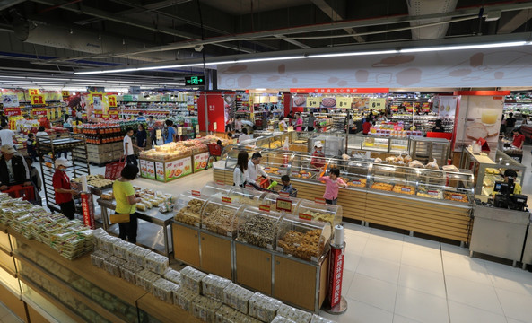 超市 商场 内景