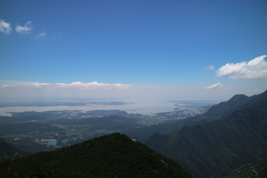 庐山含鄱口 远眺鄱阳湖