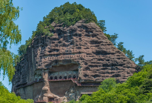 甘肃天水麦积山