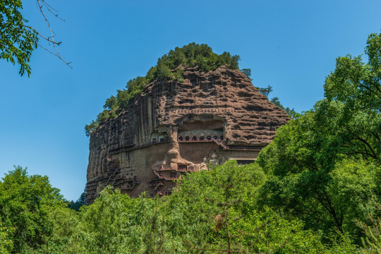 甘肃天水麦积山