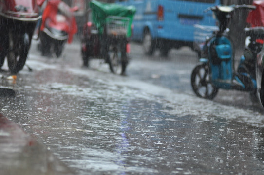 下雨天