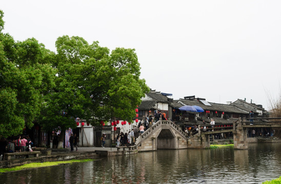 烟雨西塘